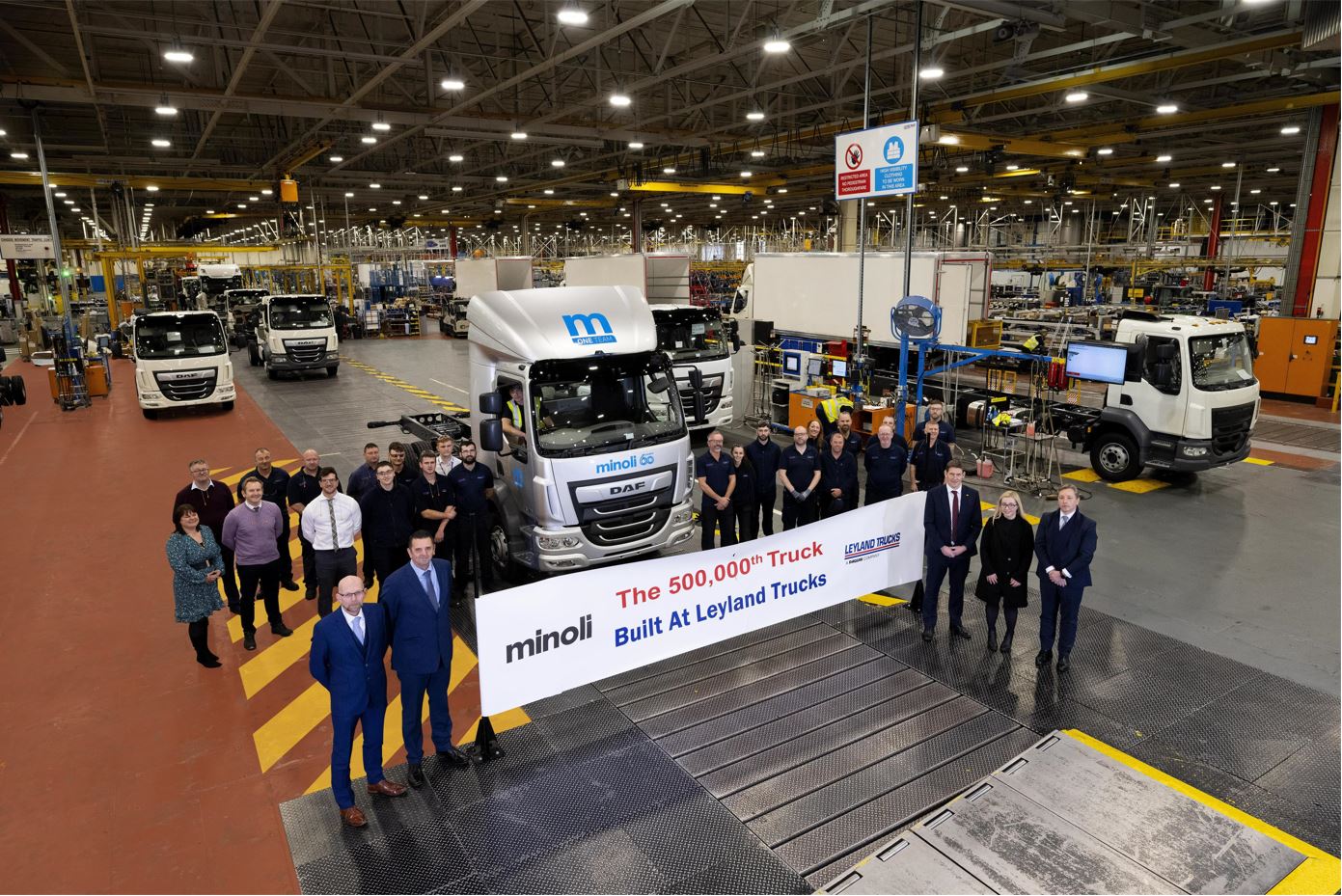Leyland Trucks: произведен 500-тысячный грузовой автомобиль