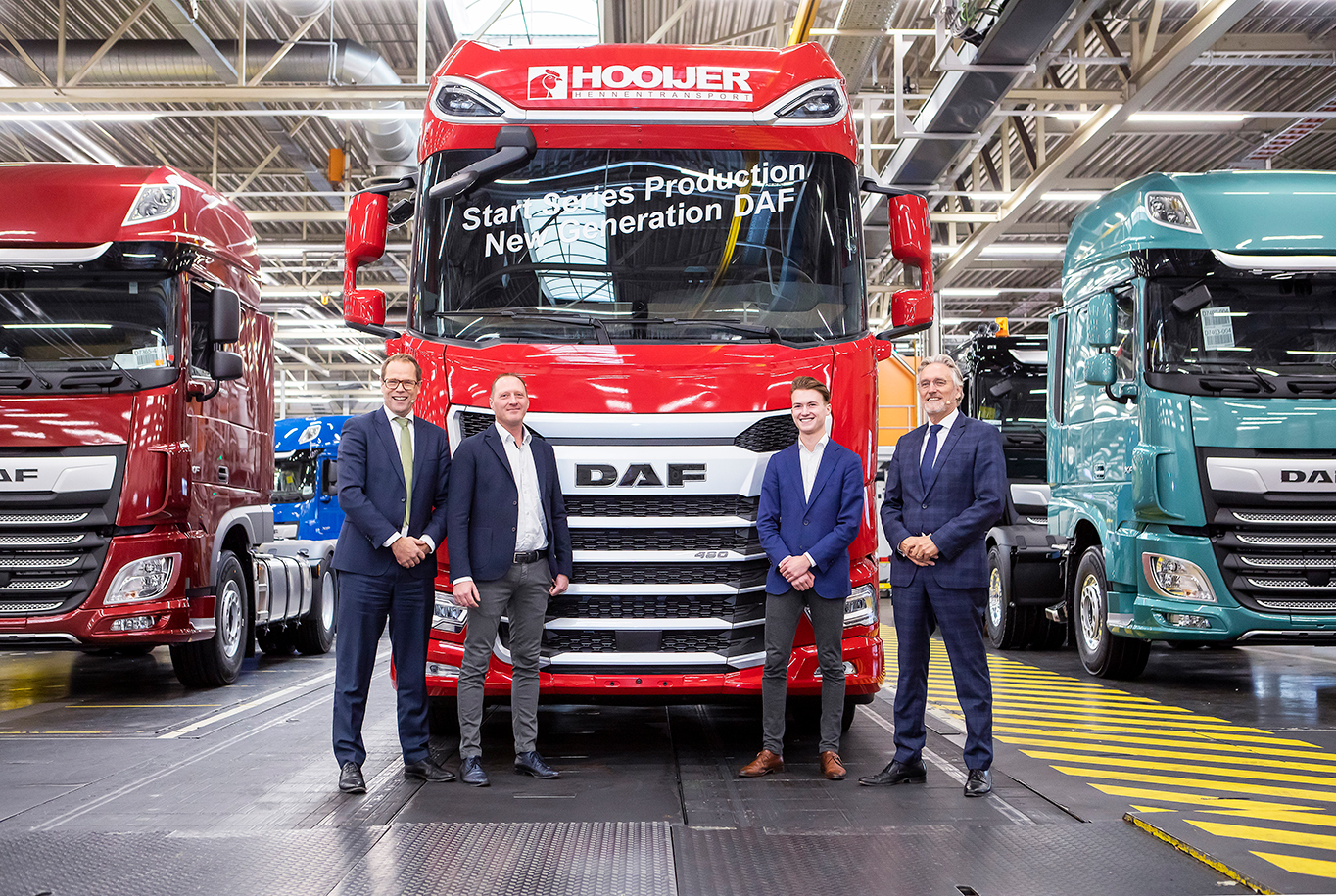 DAF начинает серийное производство грузовиков нового поколения